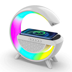Alternative view of Cargador Inalámbrico QI + Lámpara Rgb + Parlante