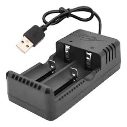Cargador Para Baterias De Litio Doble Universal Pilas AA / AAA