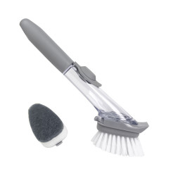 Cepillo De Cocina Limpiador Lavaplatos Con Dispenser