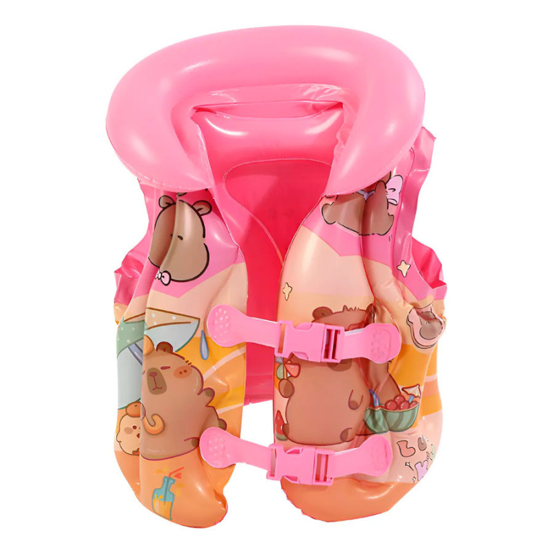 Chaleco Inflable Salvavidas Infantil Letras Talle S - Imagen 6