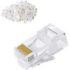 Conectores Para Cable De Red Rj45 Set x10