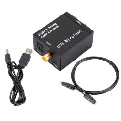 Conversor Audio Digital A Rca - Optico A Analogico