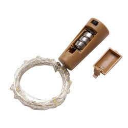 Corcho Luminoso 1 Metro Para Botella Y Decoraciones Luz Led