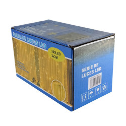 Cortina de Luces Led 3mx3m Luz RGB (220V) 8 - Imagen 2