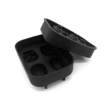 Alternative view of Molde De Silicona Cubetera x4 En Forma De Calavera Multiusos