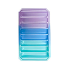Cubetera De Silicona Con Tapa Hermetica Hielo En Forma De