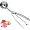 Cuchara Bochera 6cm Bocha Helado Cupcake Acero