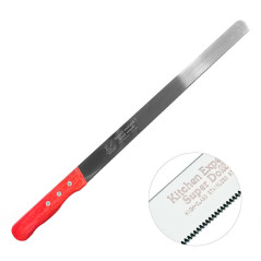 Cuchillo Dentado Serrucho Acero Inoxidable Mango De Madera