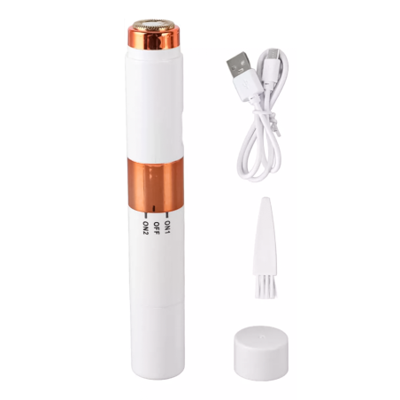 Depiladora 2en1 Tecnología Circular Cejas Bozo Nariz Unisex