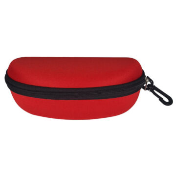 Alternative view of Estuche Rígido Liso Para Lentes Seguridad Con Gancho Y