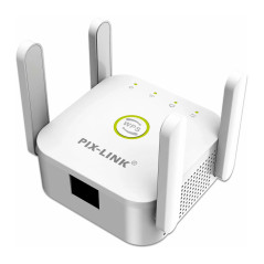 Extensor Wifi Repetidor Amplificador 4 Antenas 300mpbs Red Color