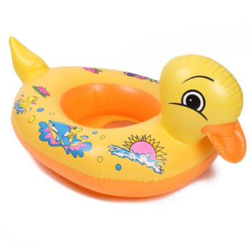 Flotador Bote Pato Inflable Bebe Salvavidas P/ El