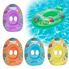 Flotador Para Bebes Inflable Con Agarradera Para Piscina
