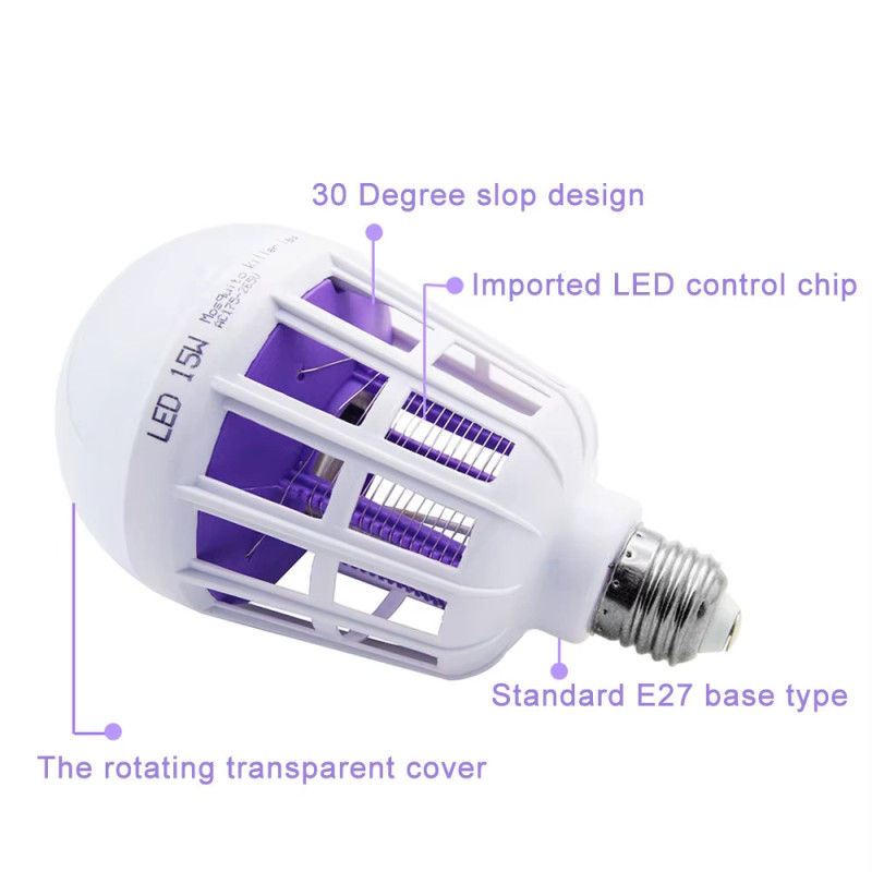 Foco Lampara Electrica 15w Mata - Imagen 6