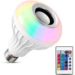 Alternative view of Foco Parlante Led Colores Luces Rgb Dj