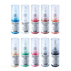 Glitter Purpurina Comestible Para Reposteria 12 Spray