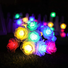 Guirnalda Luminosa Luz RGB Forma De Rosas Para Interiores 3.4