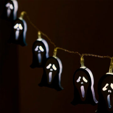 Alternative view of Guirnaldas Luminosas Ghostface Scary Movie Halloween Noche De