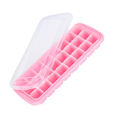 Hielera Cubetera Para Hielo De Silicona 24 Cubos Con