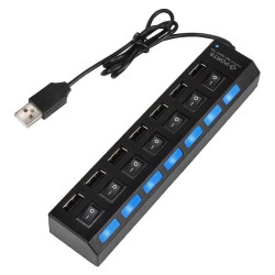 Hub Usb 7 Puertos Extension Multiplicador Switch