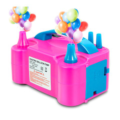 Inflador De Globos Electrico Doble Boquilla Bomba De Aire