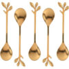 Juego De 6 Cucharas De Postre Cucharitas Acero Inoxidable