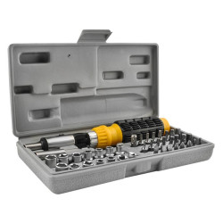Destornilladores Kit Y Llaves Tubo En Valija Set 41
