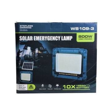 Alternative view of Lampara De Energia Solar Con Panel y Powerbank 800W Luz Led