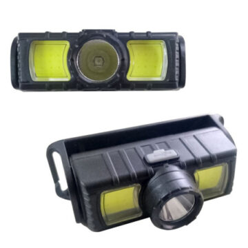 Lampara De Vincha Elastizada LED COB Recargable Por