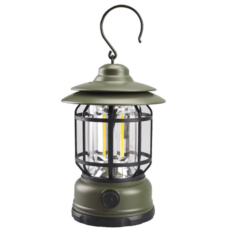 Lampara Farol De Camping Led Recargable Luz Neutra Con Llave De - Imagen 2