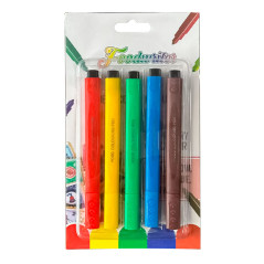 Lápices Marcadores Comestibles 5 Colores Decoracion