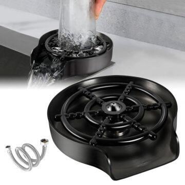 Alternative view of Lava Copas Automático Para Bachas Y Cocinas Enjuagadora De