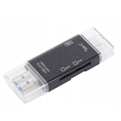 Alternative view of Lector De Memorias OTG Sd / Tf / Tipo-C / Usb 3.0 / Micro Usb