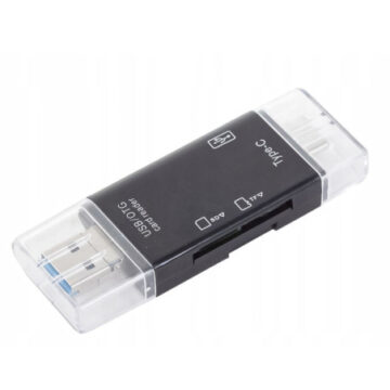 Lector De Memorias OTG Sd / Tf / Tipo-C / Usb 3.0 / Micro Usb