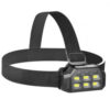 Linterna De Minero Recargable Por USB Luz Led 3