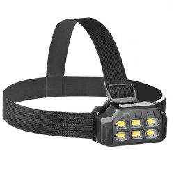 Linterna De Minero Recargable Por USB Luz Led 3