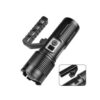 Linterna LED Y COB 30W Recargable Con Zoom 11 Modos De Luz IPX7