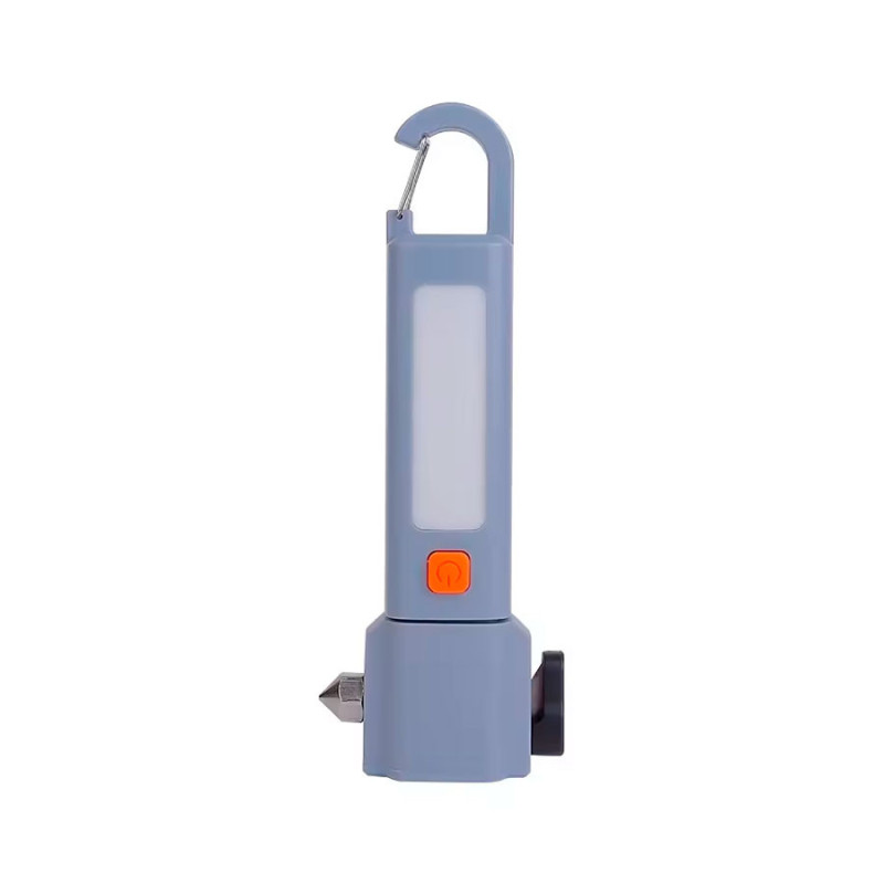 Linterna Tactica 4 En 1 Martillo Cortador Led Ajustable Linterna - Imagen 2