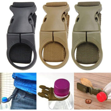 Alternative view of Llavero Clip Táctico Porta Botella Mochila Cinturón