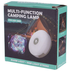 Luz De Camping Led De Emergencia Recargable USB Multifuncion