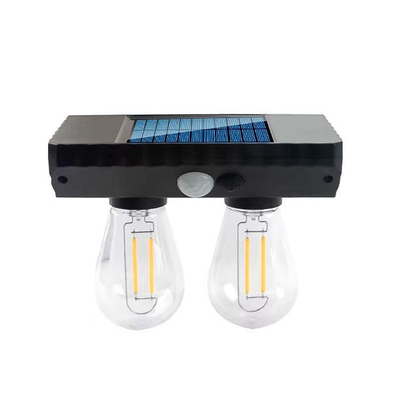 Farol Reflector Con Panel Solar Para Exteriores Sensor De - Imagen 3