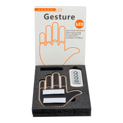 Luz Led Fun Gesture Para Vehiculos Autos + Control Remoto 3