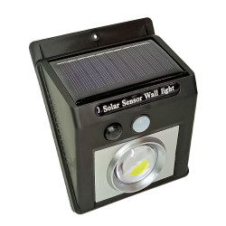 Luz Solar Para Exteriores Con Panel Solar Y Sensor De Movimiento