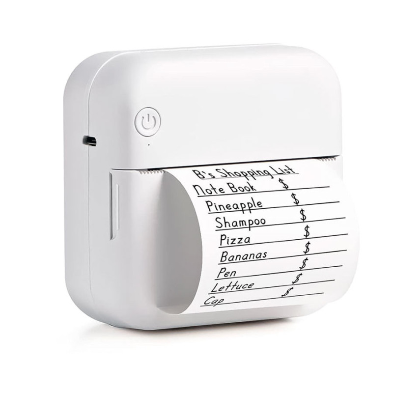 Impresora Portátil Mini Para Tickets Dibujos Y Apuntes Impresora - Imagen 2