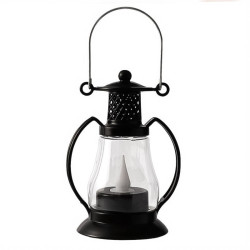 Lampara Led A Pilas Mini Estilo Lampara De Queroseno Vintage