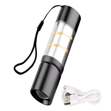 Alternative view of Linterna Led Mini Con Zoom Recargable Con Luces Variadas Camping