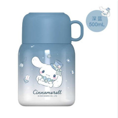 Termo Vianda 500 ML de acero Inoxidable C/ Cuchara Cinnamoroll o