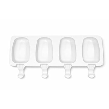 Molde De Silicona 4 Mini Paletas De Helado