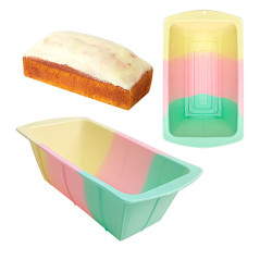 Molde De Silicona Budinera Horno Freezer Budín
