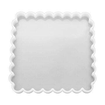 Alternative view of Moldes De Silicona de Resina para Posavasos con Diseño de Flores